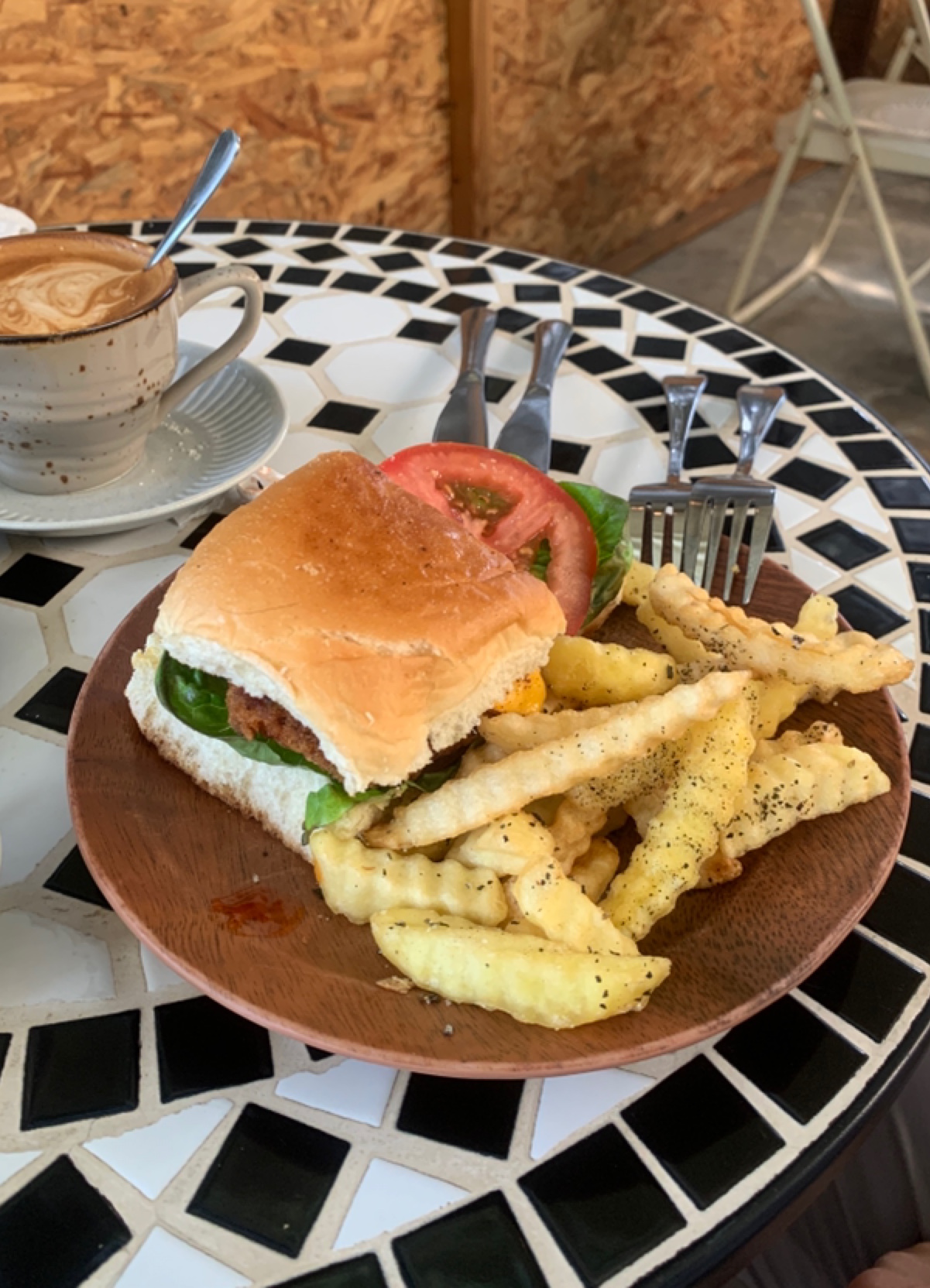 Chicken Schnitzel Sandwich